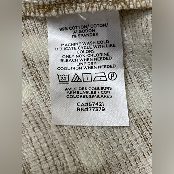 NWT Ann Taylor Dotted Belted Square Neck Shell Sleeveless Size XL - Picture 9 of 10